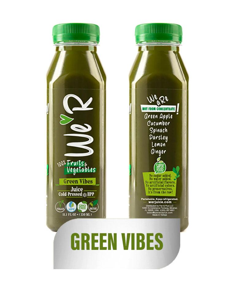 Green Vibes – We´R 100% Fruit & vegetable juices! & Organic Shots